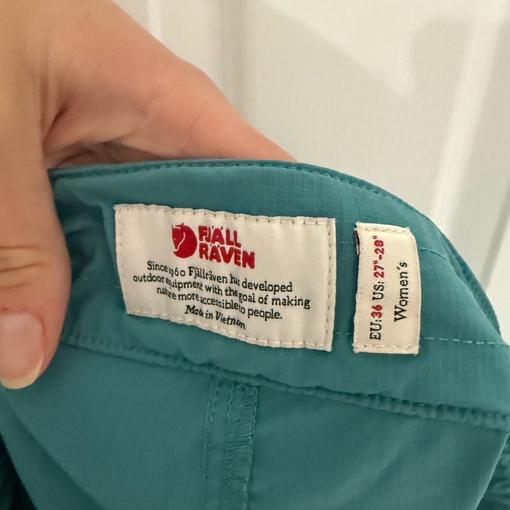 Fjallraven High Coast Trail Shorts Women’s Size 27 - Picture 4 of 5